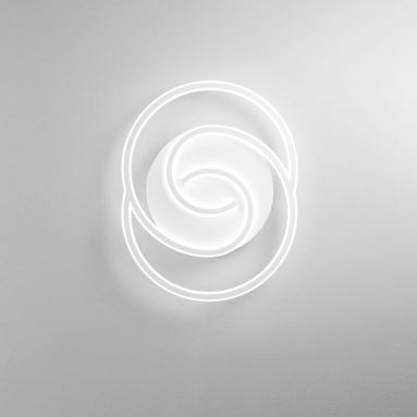 PLAFONIERA LED CAYMAN OVALE 40W 60X48XH6CM BIANCA.