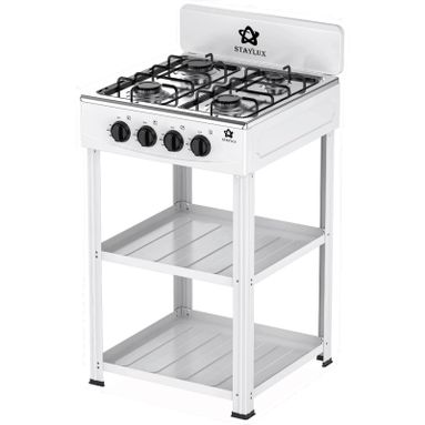 CUCINA A GAS A GIORNO 49X49XH83CM BIANCA 2 RIPIANI