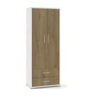 mobile-2-ante-2-cassetti-71x41xh182cm-struttura-ossido-bianco-frontale-noce-stelvio