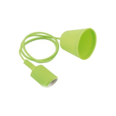 PENDEL E27 98CM VERDE IN PLASTICA E SILICONE