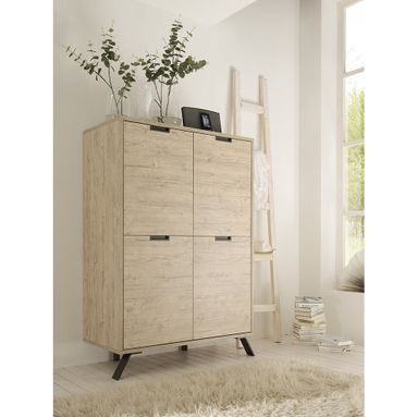 MOBILE 4 ANTE PALMA 106X50XH152CM ROVERE SHERWOOD