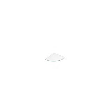 RIPIANO IN VETRO TRASPARENTE CM. 0.6X25X25