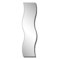 SPECCHIO ACRILICO ONDA CM.75X20