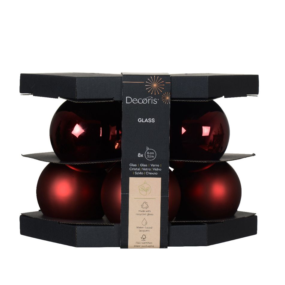 sfere-natalizie-8cm-bordeaux-8pz-in-vetro