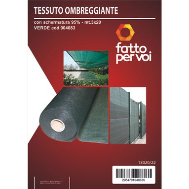 TESSUTO OMBREGGIANTE 80GR. MT.3X20