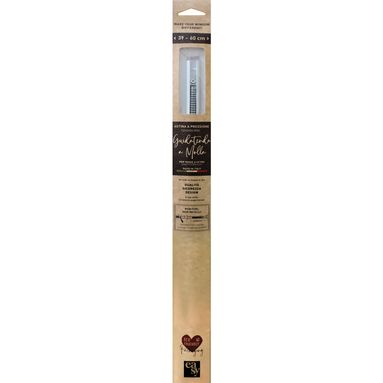 ASTINA A PRESSIONE 39-60CM BIANCA