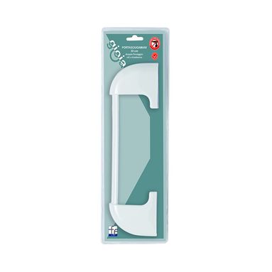 PORTASCIUGAMANI GIOIA 30CM IN ABS BIANCO