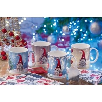 MUG NEW BONE CHINA A4D NAT D8XH9,5.