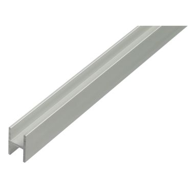 PROFILO AD H 9,1X12X2000MM ALLUMINIO ANODIZZATO