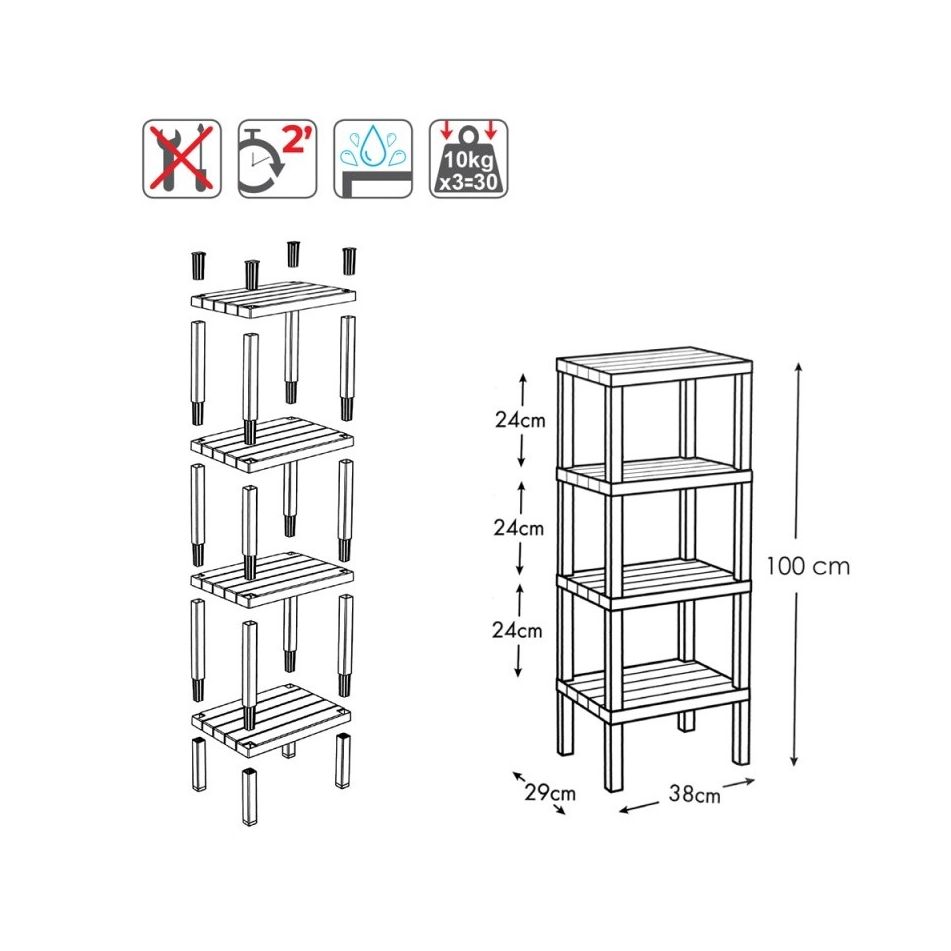 scaffale-woody-4-ripiani-bianco-38x29xh100cm-in-po