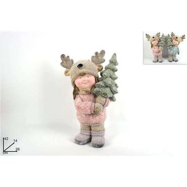 BIMBO/A CON CAPPELLO RENNA E ALBERO