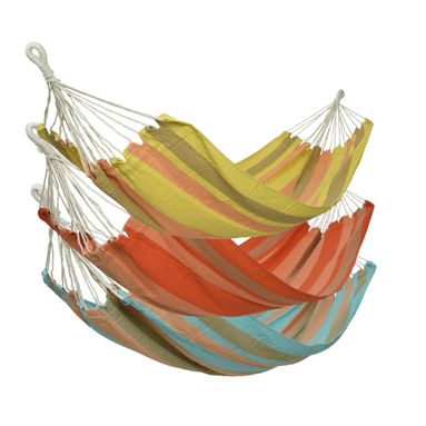 AMACA 200X100CM A RIGHE MULTICOLORE.