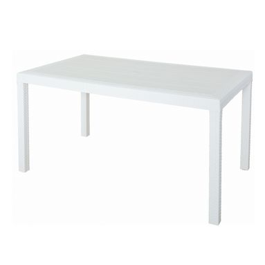 TAVOLO HOUSTON 150X90XH74CM BIANCO