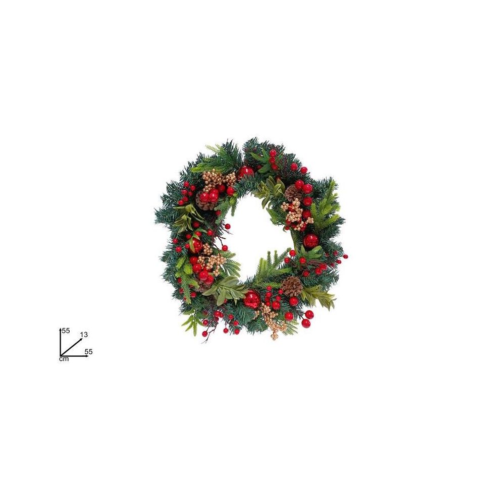 dietroporta-d-dot-55cm-con-bacche-rosse-oro-e-sfere