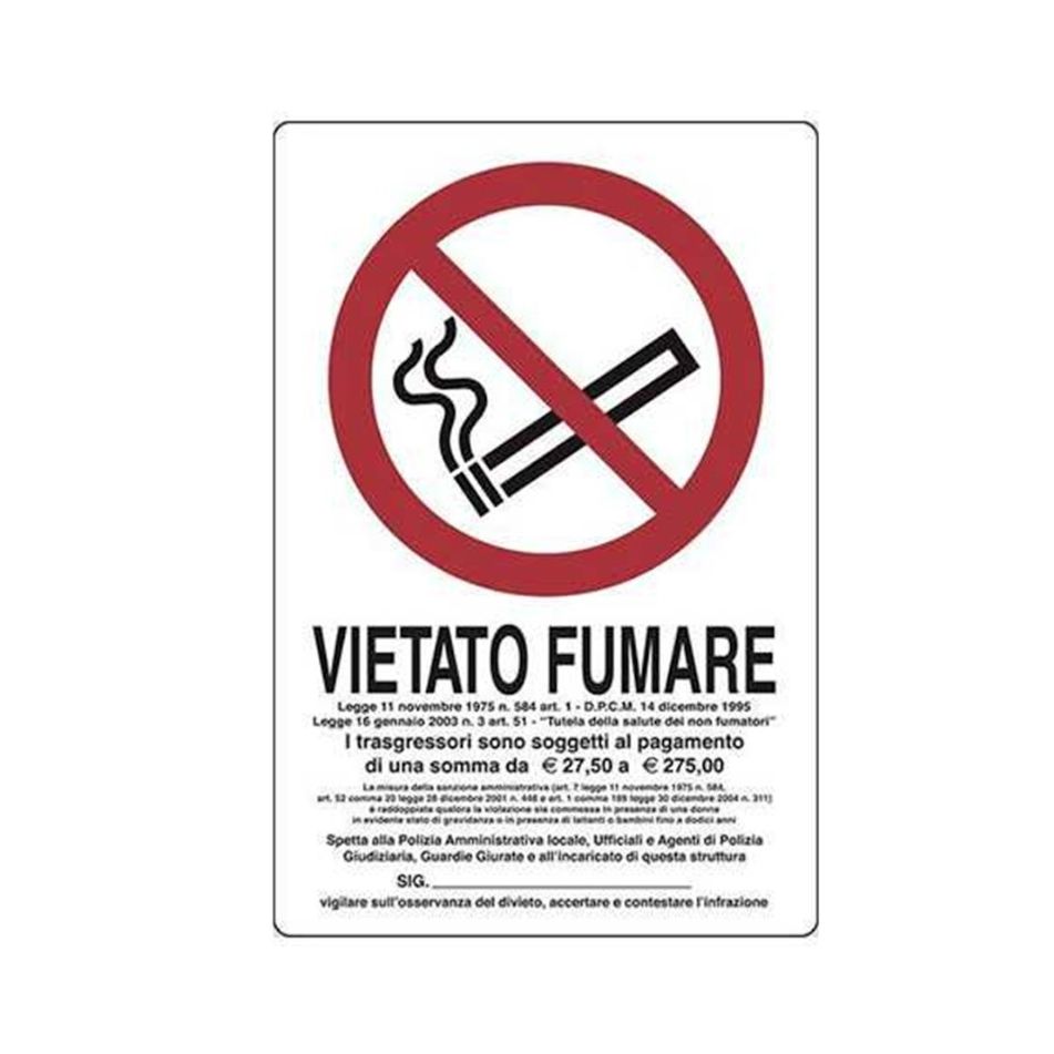 cartello-vietato-fumare-norm-30x20