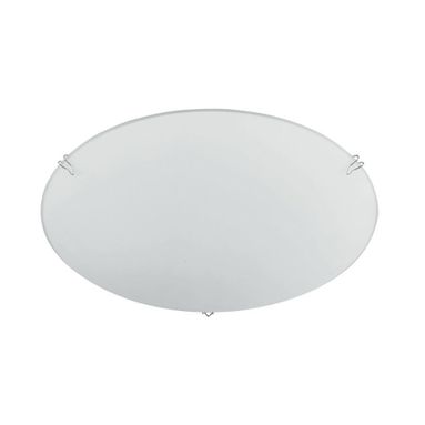 PLAFONIERA EGIZIA BIANCA 1XE27 25X25CM