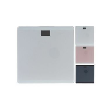 BILANCIA PESAPERSONE IN VETRO 28X28CM 3ASS