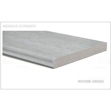 RIPIANO STONDATO ROVERE GRIGIO CM. 1.8X20X40
