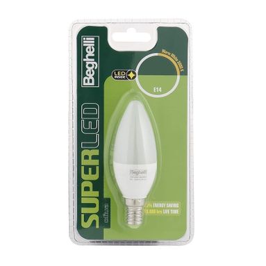 LAMPADA LED OLIVA E14 7W 4000K SUPERLED