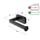 portarotolo-cubik-inox-nero