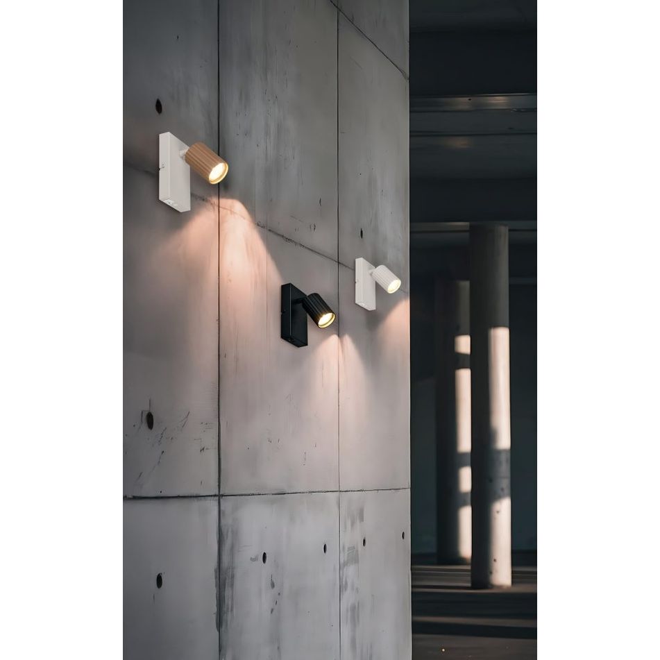 spot-gu10-soka-15cm-bianco-rigato