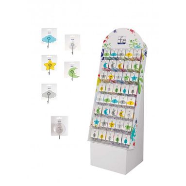 APPENDINO A VENTOSA DI VARIE FORME E COLORI