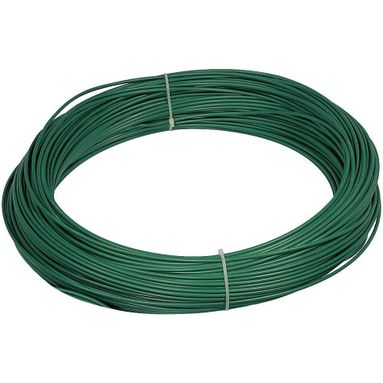 FILO METALLICO PLASTIFICATO 100M DA 3,3MM VERDE