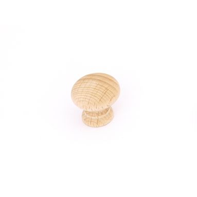 POMOLO LEGNO TIPO LISCIO GREZ MM.30 PZ.2