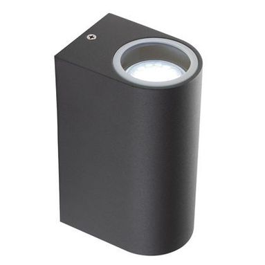 BOBO APPLIQUE 2 LUCI GU10 GRIGIO