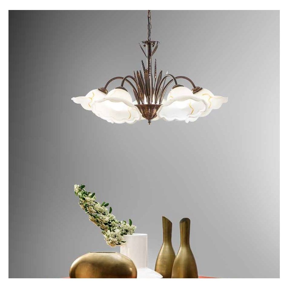 lampadario-byron-5xe27-d-dot-64xh100cm-ruggine