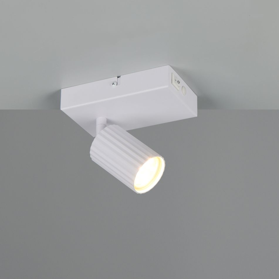 spot-gu10-soka-15cm-bianco-rigato