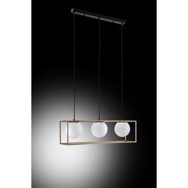 LAMPADARIO JERA 3 LUCI E14 70X18XH120CM ORO SATIN