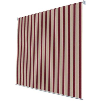 TENDA A CADUTA MIKONOS 2X2,5M BEIGE / BORDEAUX