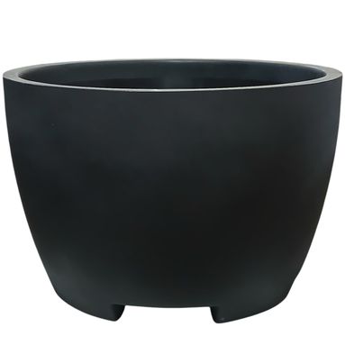 VASO MEGALOS D.80XH53CM ANTRACITE.