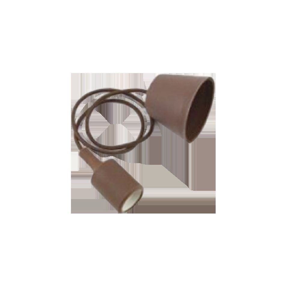 pendel-e27-98cm-marrone-in-plastica-e-silicone