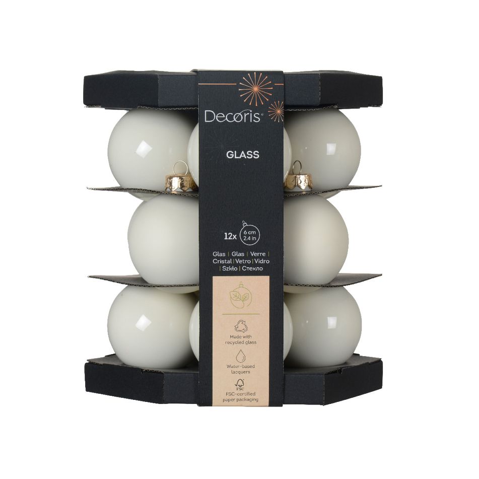 sfere-natalizie-6cm-bianche-lana-12pz-in-vetro