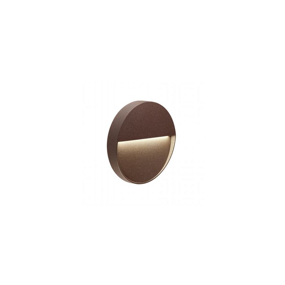 semi-incasso-led-piccolo-geo-round-marrone