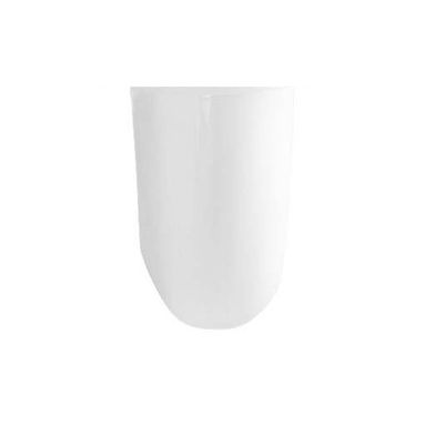 SEMICOLONNA NORMUS CERAMICA BIANCA 35CM