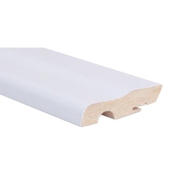 BATTISCOPA MDF CM. 8X1X240 ROVERE SBIANCATO