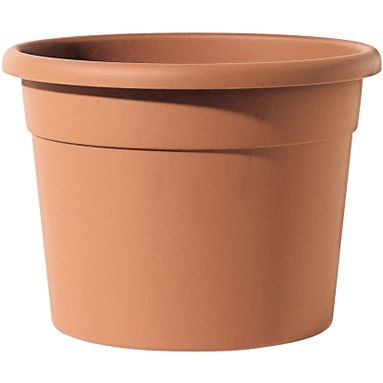 CILINDRO DIANA D.25XH19CM COLOR TERRACOTTA
