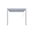 pergola-addossata-304x287xh250cm-bianco-ral-9016