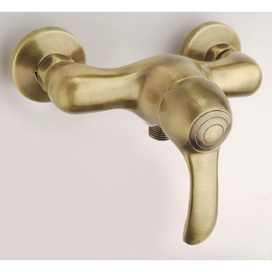 MISCELATORE ESTERNO DOCCIA DISTRI VECCHIO OTTONE