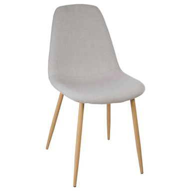 SEDIA ROKA 45X53XH87CM TORTORA IN TESSUTO