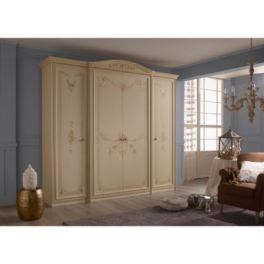 ARMADIO EPOCA 274X64X262H CM 4 ANTE BATTENTI CON C