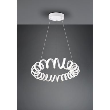 LAMPADARIO LED CURL 33W 55CM 4000K A SPIRALE INFI
