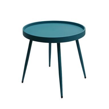 TAVOLO BASSO NEMO D.50XH47CM BLU.