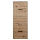scarpiera-espresso-5-ribalte-65x15xh174cm-oak