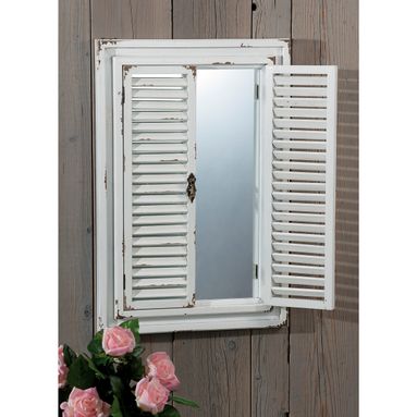 SPECCHIO FINESTRA 48X4XH71CM IN 2 COLORI