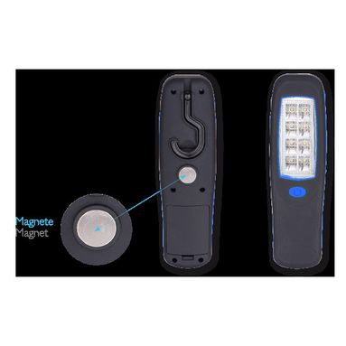 TORCIA 24 LED DIP 85LM CON GANCIO E MAGNETE