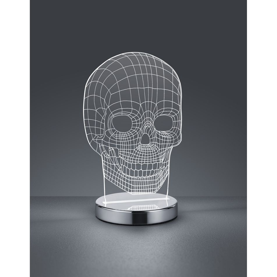 lampada-led-da-tavolo-skull-7w-h22cm-cromo